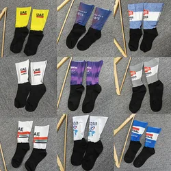 2025 Pro Team Areo Anti-slip Cycling Socks Laser Cut Bike Socks Bicycle Sports Breathable Socks for Men and Women