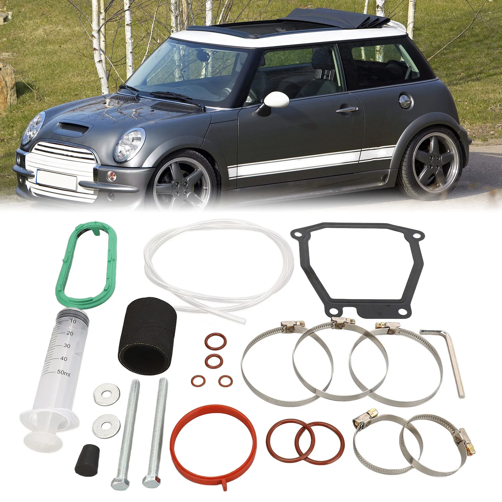 Car Supercharger Service Kit High Reliability Replacement For Cooper S R53 R52 Eaton JCW GP