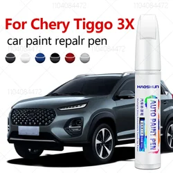 For Chirey Chery Tiggo 3X 3X Plus 2018-2025 T1X Paint Repair Pen Touch Up Scratch Remover DIY Auto Accessories Black White Red