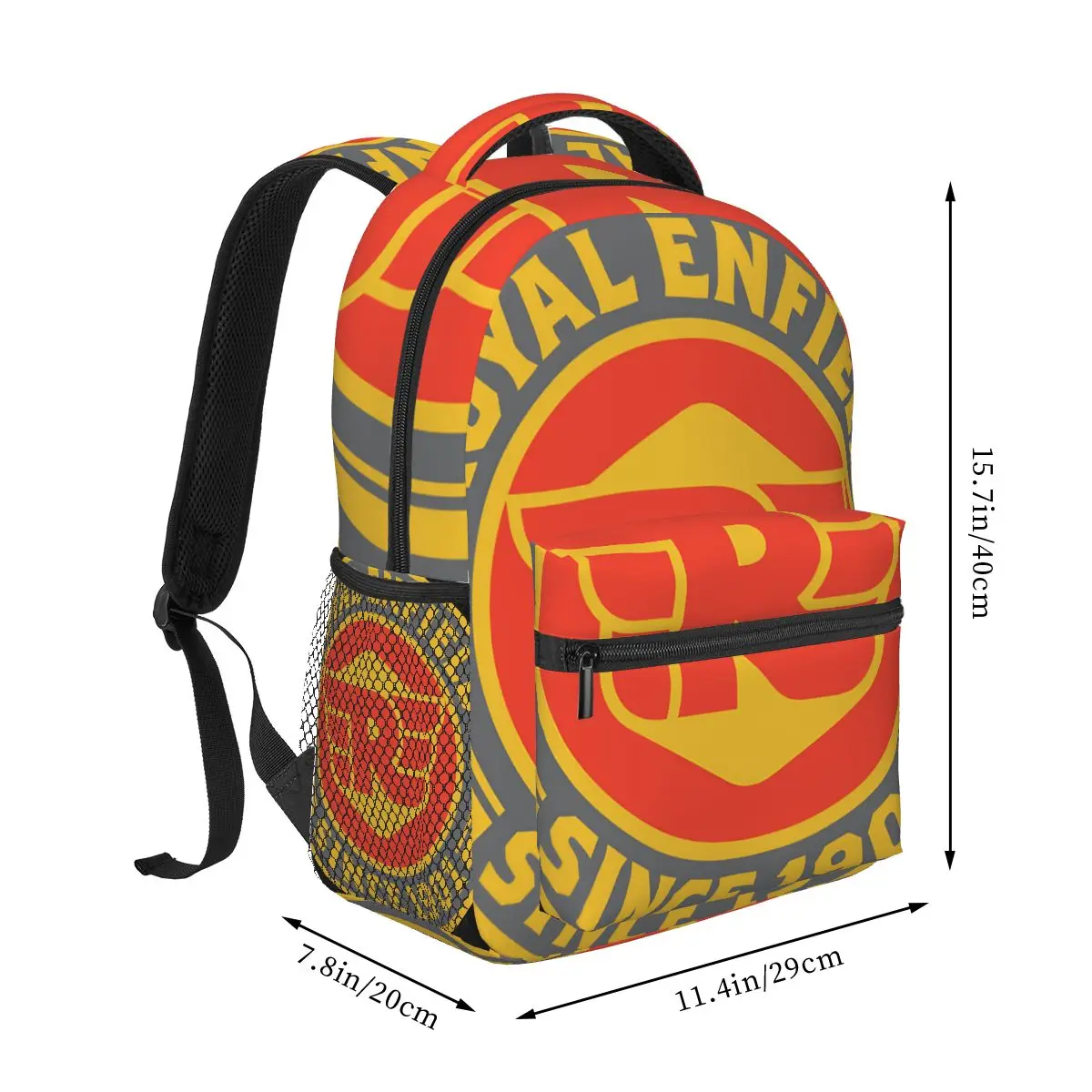 Mochila casual unisex Royal Enfield para estudantes, viagens de lazer, computador, desde 1901