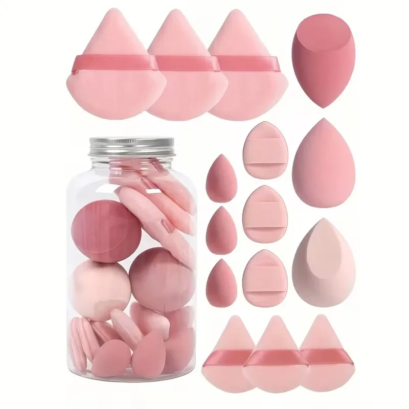 

15Pcs Makeup Sponge Cosmetic Puff Foundation Sponges Blender Beauty Egg Powder Puffs Women Make Up Accessories Makeup Tools