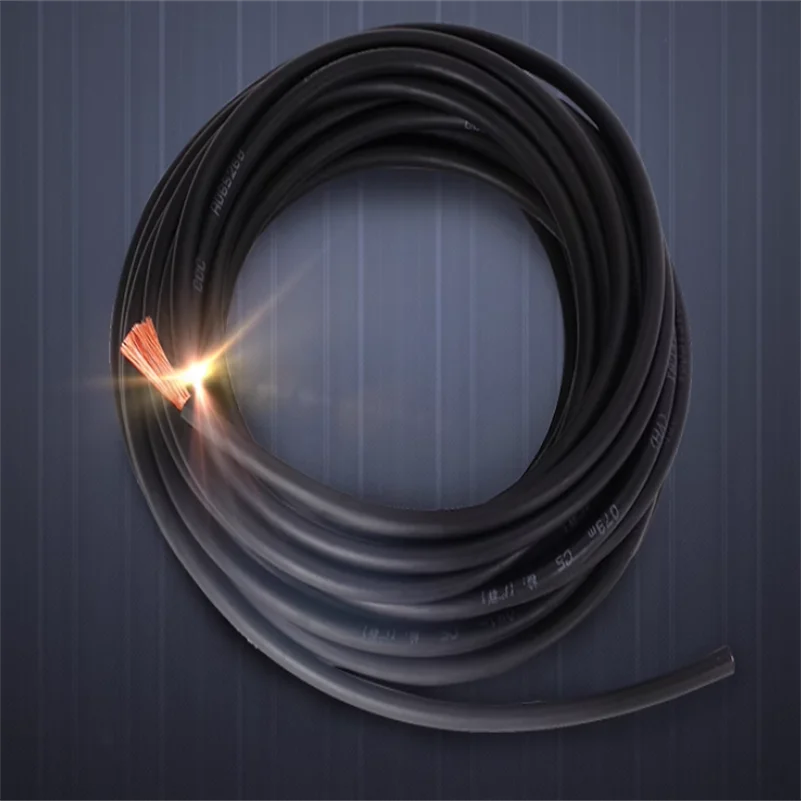 Welding Gun Cable Welder Grounding Earth Power Line 16/25/35MM Square For 200-400 Welding Machine WIRE 1/2/3 METER