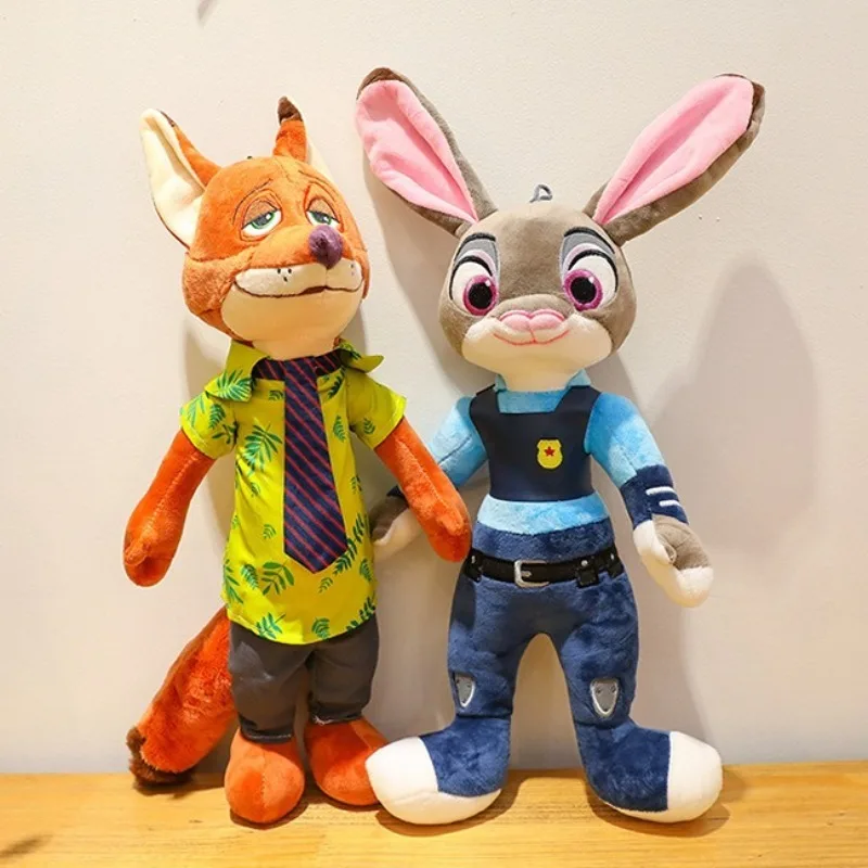 

Фильм Zootopia, новая милая плюшевая игрушка, плюшевая кукла, лиса, ник, кролик, Джуди, подарок на день рождения, мужской и женский орнамент