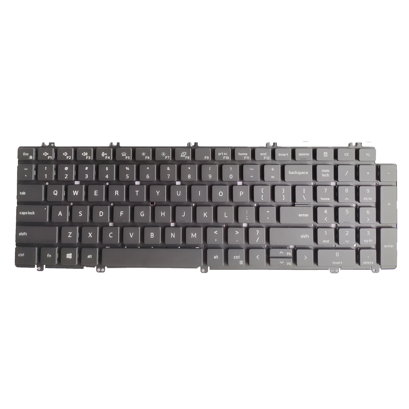 US Keyboard Backlit for Dell Latitude 5520 5521 5530 5531 Precision 3560 3561