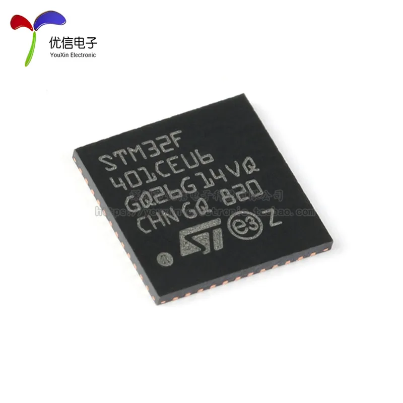 10PCS original authentic STM32F401CEU6 UFQFPN-48 ARM CortexM4 32-bit microcontroller MCU