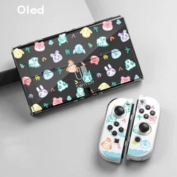 Forest Animals Switch Oled Case Hard PC Cover Protective Shell For Nintendo Switch JoyCon Controller Case Accessories