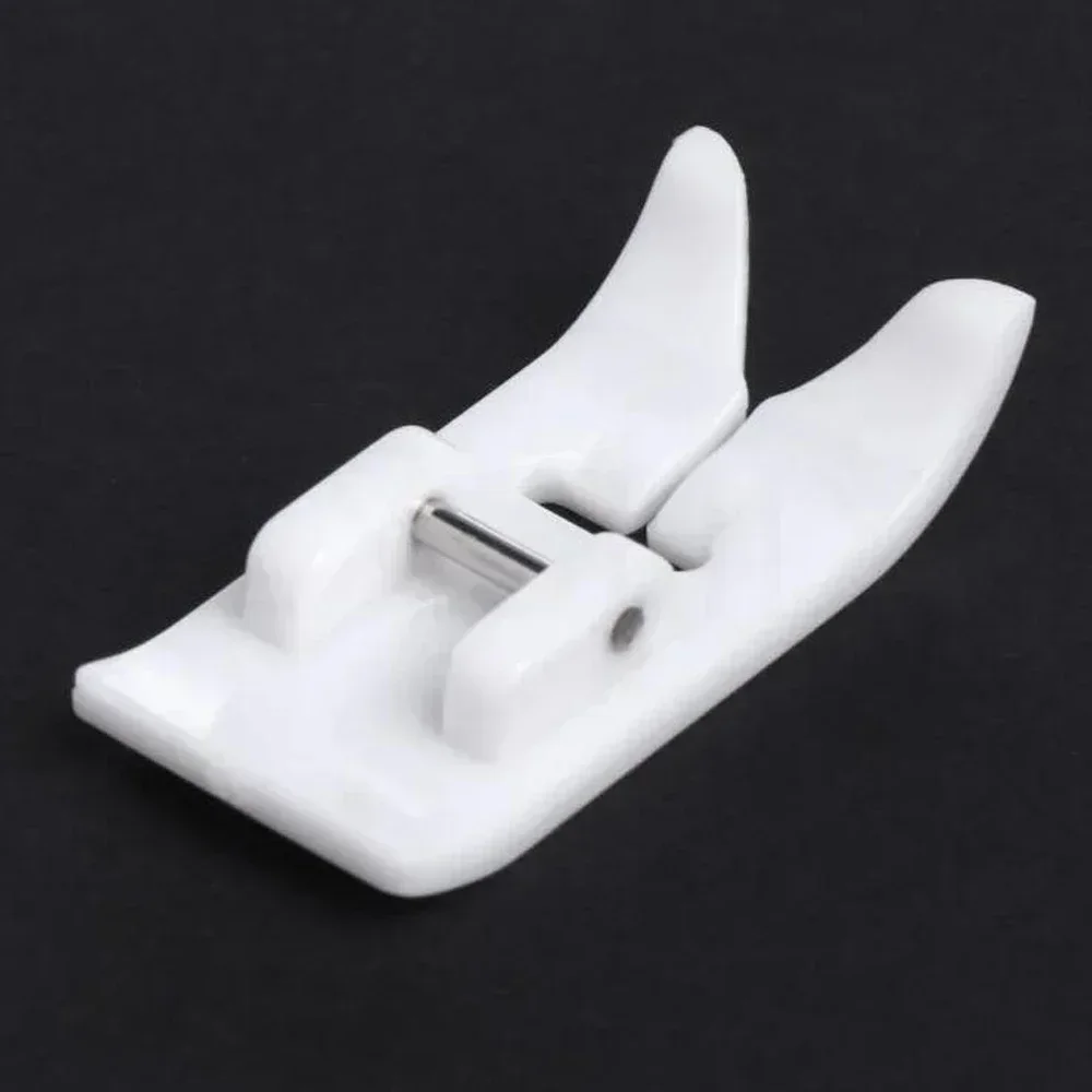 2PCS Non-stick Pressure Foot Snap on Sewing Presser Foot Leather Pressure Feet Home Sewing Machine Multi-Function Parts