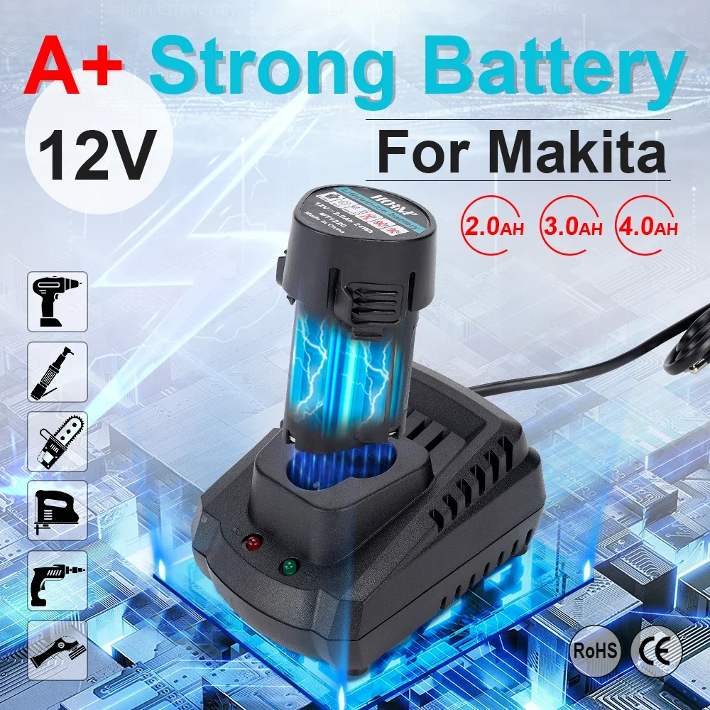 12V 100N. M. Điện Máy Bắt Vít Không Dây Sạc Hộ Gia Đình Không Dây Máy Khoan Điện Cầm Tay Tay Cầm Cho Makita 12V