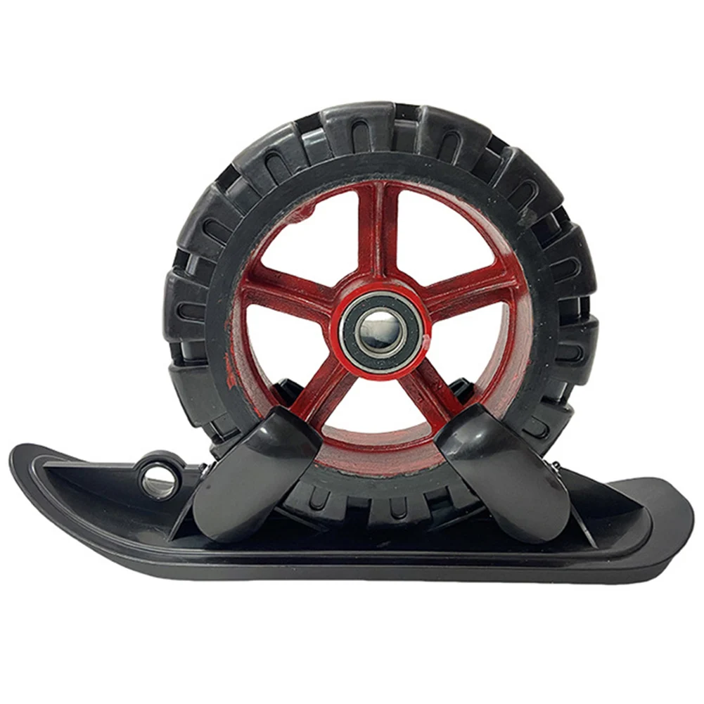 

Snow Scooter Ski Sled Snow Scooter Strollers Wheel Ski Sled Glider Skiing Attachment For Sports Strollers Balance Bikes Camping