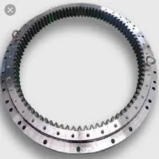 Single Row Ball Slewing Bearing Ring For Excavator