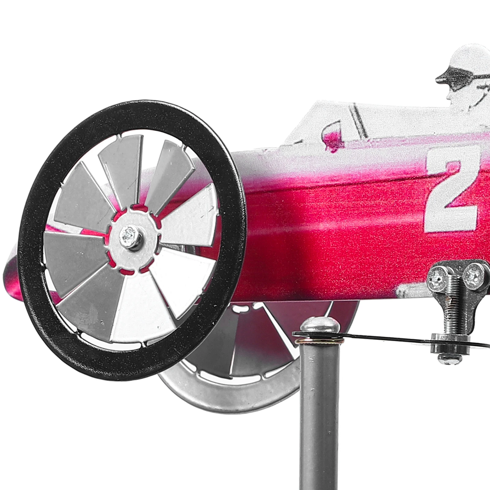 

Stainless Steel Racing Car Outdoor Garden Yard Decoration Lawn Ornament Metal Craft Decorative For Park Path Square Landscape