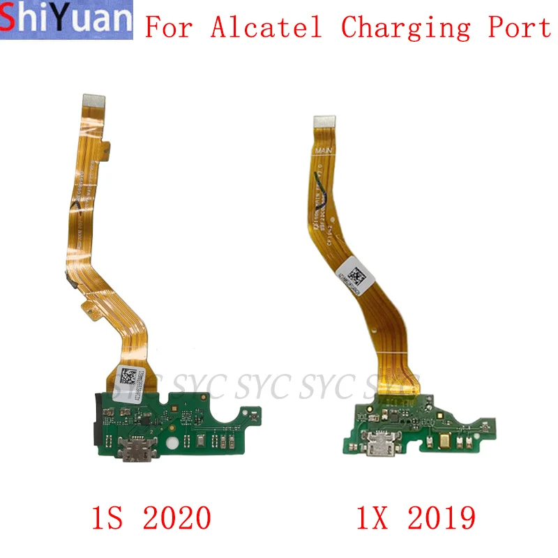 USB Charging Port Connector Board Flex Cable For Alcatel 1S 2020 5028 1X 2019 5008 Charging Connector Replacement Parts