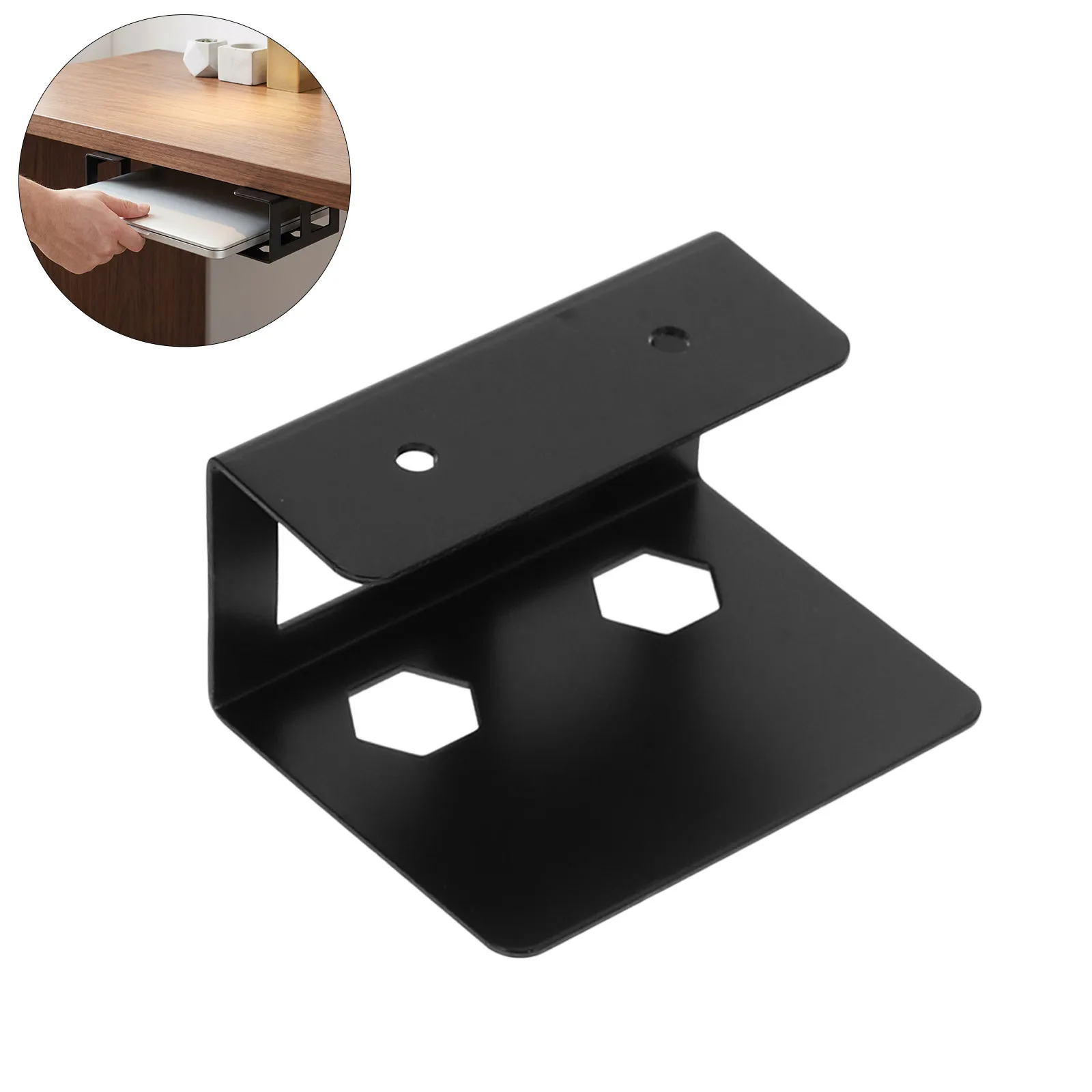 2-ensembles-de-supports-de-rangement-pour-ordinateur-portable-a-placer-sous-le-bureau-organisateur-en-metal-robuste-ideal-pour-optimiser-l’espace-de-travail-et-gagner-de-la-place-support-pour-pc-a-placer-sous-le-bureau