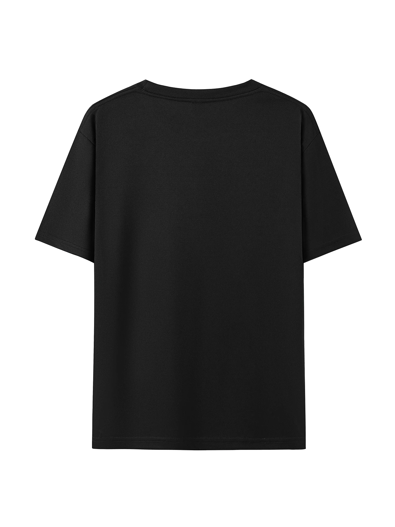 Summer 100% Pure Cotton Men's Casual Loose Fashion Airplane Letter Printed Breathable Sports Short-Sleeved Round Neck T-Shirt