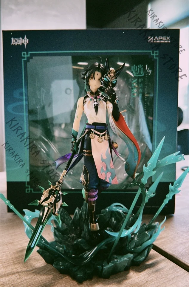 

Xiao 1/7 Official Genuine Mascot Cosplay Genshin Impact Action Static Figurine Collection Model Kit High Quality Anime Ornaments