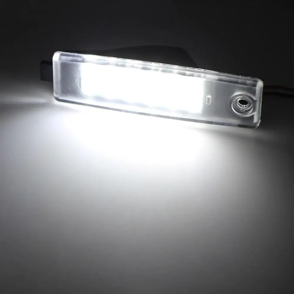 Universal Car License Light Waterproof Brighter License Plate Light Durable 12V for TOYOTA HIACE 200/Vanguard ACA33W