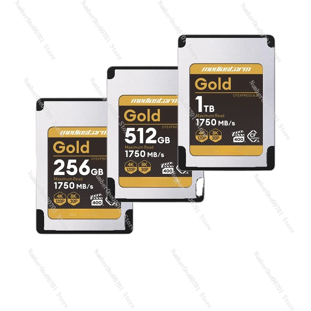 

VPG400 Certified A Card CFexpress TypeA Gold CFA4.0 Memory Card