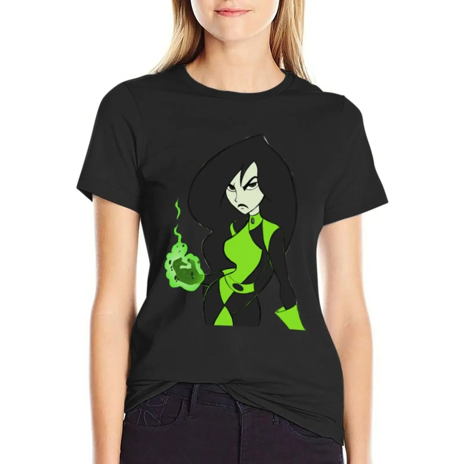 Shego Classic T-Shirt vintage clothes plus size tops animal print shirt for girls anime clothes womans clothing