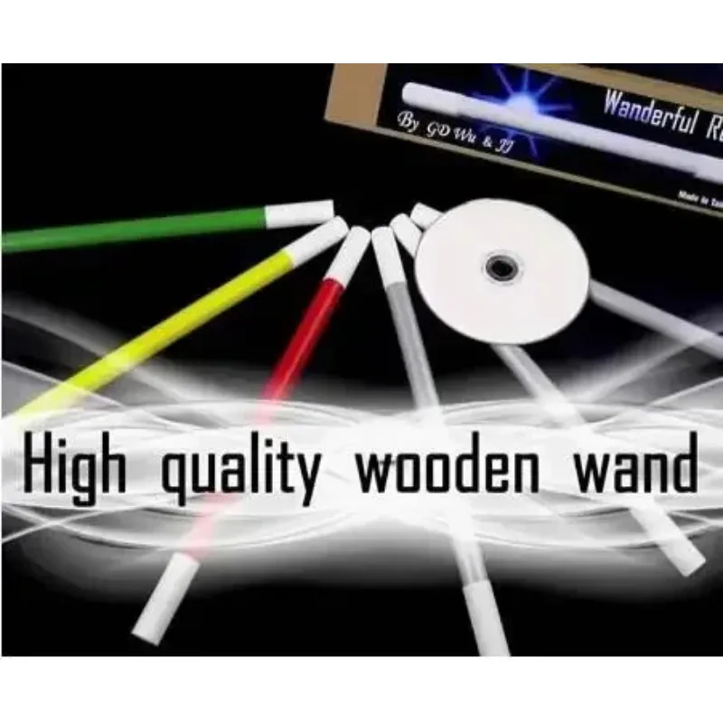 

The Wanderful Routine by GD Wu & JJ Stage Magic Tricks Magic Wand Stick Magia Magie Magicians Prop Accessory Illusion
