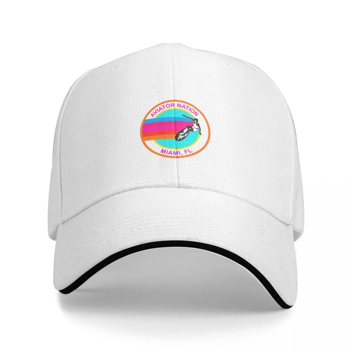 Happator Nation-Casquette de baseball avec logo pour homme et femme, icône de Noël, chapeau de randonnée, plage, Miami, Floride