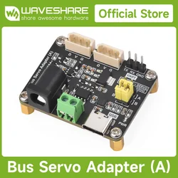 Waveshare Serial Bus Servo Driver Board, Integrates Servo Power Supply And Servo Controller for Raspberry Pi/Arduino/ESP32