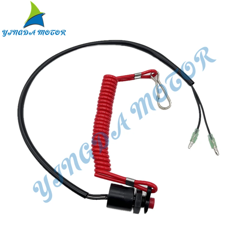 

Switch assy,emergency & stop 37830-89E02 for Suzuki Outboard （Terminal type）2-stroke 9.9/15/25/30/40HP 37830-90L00 37830-89E03