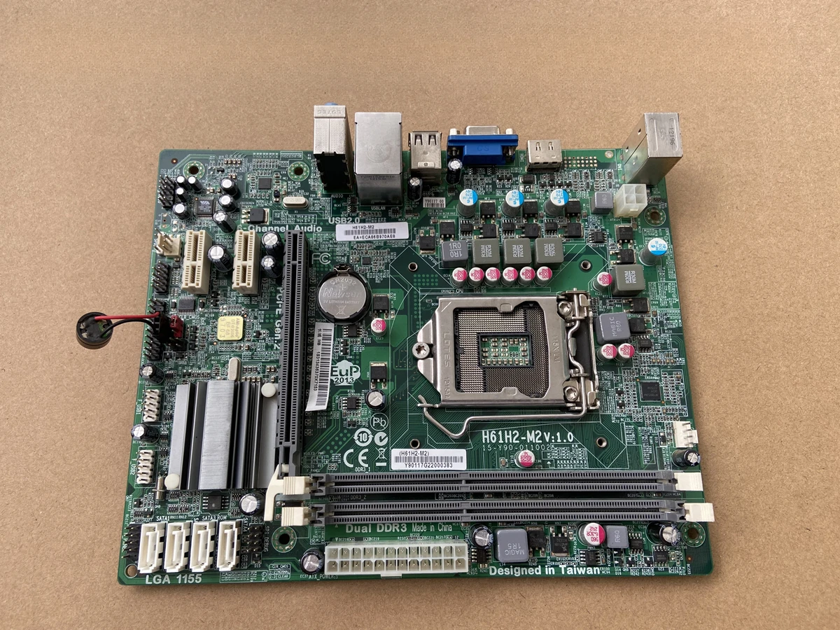 

For Original, Great Wall /H61H2-M2 Main Board Supports 3rd Generation CPU 1155-pin DDR3 MATX H61 Main Board