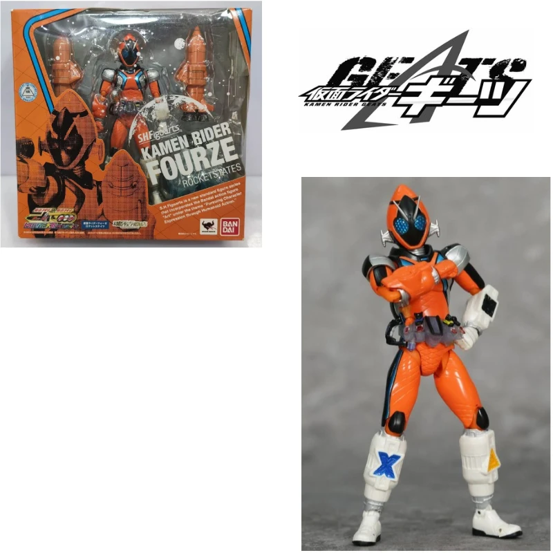 

In stock Kamen Rider Limited fourze Rocket Status labbubu leda world toy store Mecha model Holiday Gifts Ornaments Figure