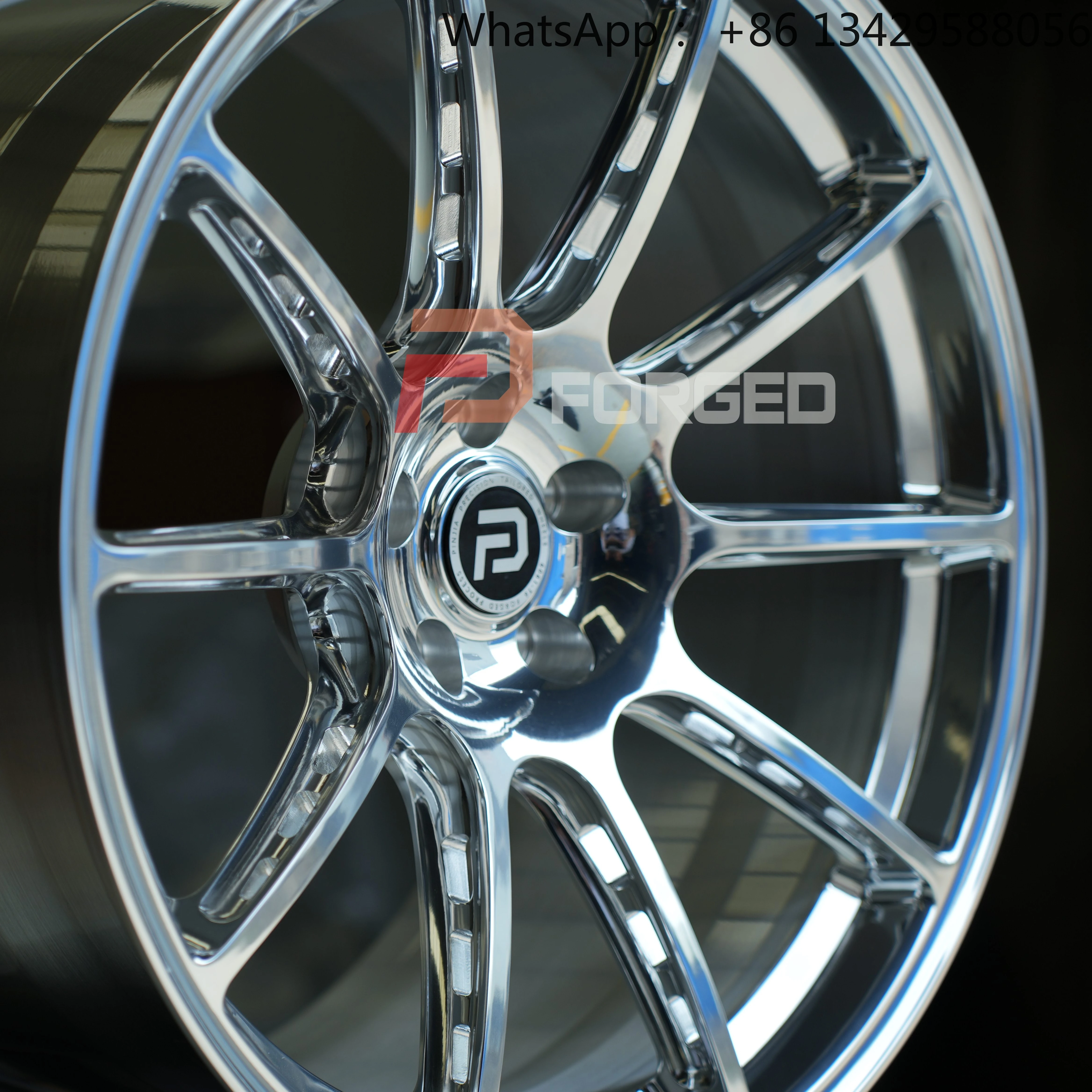 

Custom Monoblok Forged Wheels Lightweight Wheels for Ferrari 488 458 430 296 F8 ROMA LaFerrari Purosangue SF90 Portofino M