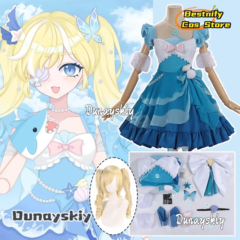 

Egg party Mute Girl Cosplay Lolita Dress Costume Stella New Summer Outfits Kawaii Lolita Clothing Women Girls Halloween Disguise