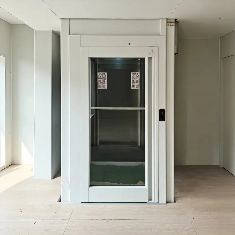 Customized Home Villa Elevator Traction Small Duplex Loft Elevator for Residential Use Handling Equipment Lift Crane