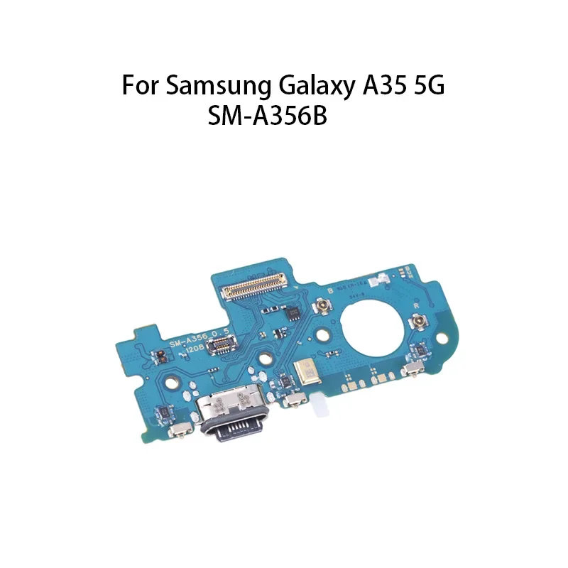 Porta de carga usb jack dock conector placa de carregamento cabo flexível para samsung galaxy a35 5g SM-A356B