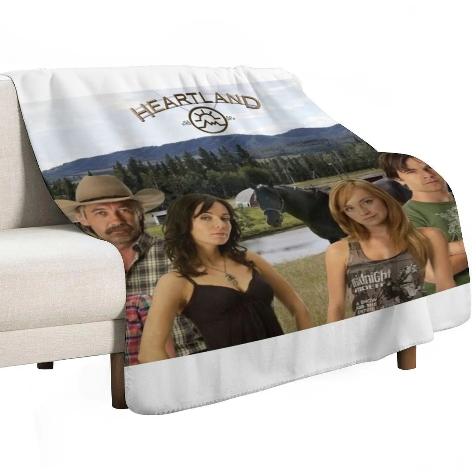Heartland Tv Throw Blanket Soft Plush Plaid Quilt christmas gifts Warm Blankets Sofas Of Decoration Shaggy Blankets