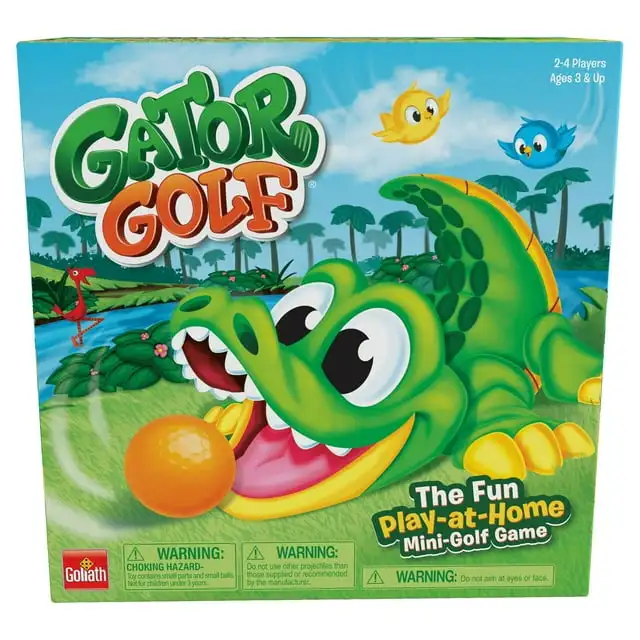 Games - Gator Golf- the Fun Play-at-Home Mini-Golf Game