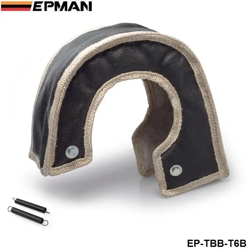 EPMAN T6 Turbo Charger Turbocharger Blanket Beanie Hand Made Quality Guaranteed Color:Black EP-TBB-T6B