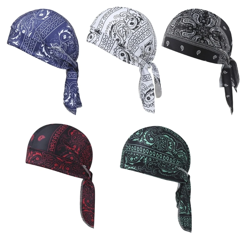 Unisex Durag Headwrap Headwear Hat Hair Scarf Perfect for Festivals and Celebrations Breathable Head Cover Headscarf