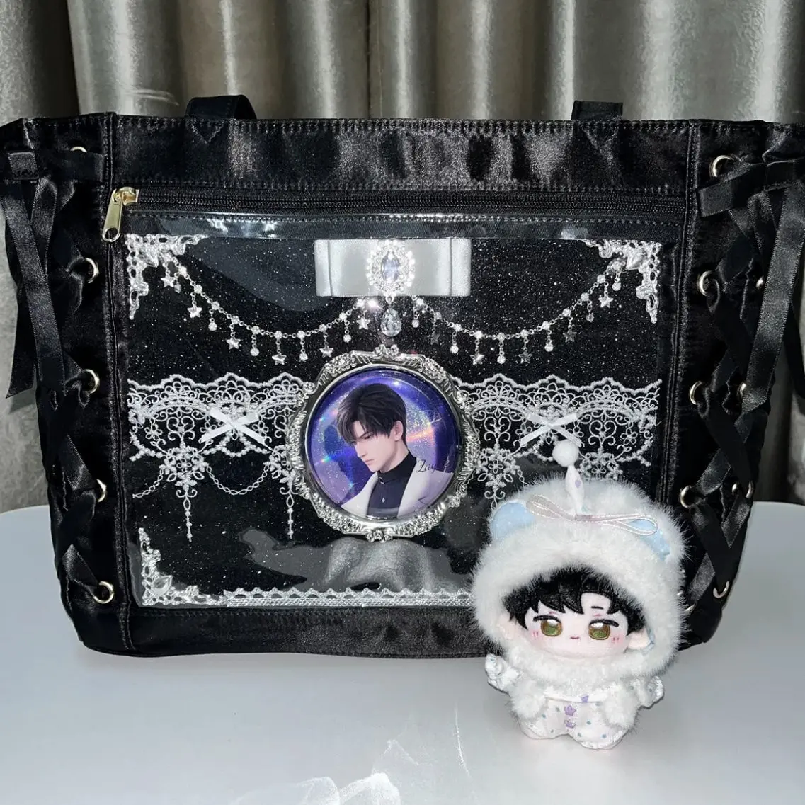 Original Dinner Plate Pain Board Finished Product Meigumei Bow Ribbon Second Element Lta Bag Decorative Tie Board