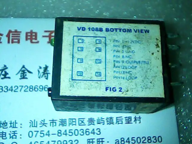 

VD 108B BOTTOM VIEW 10PCS