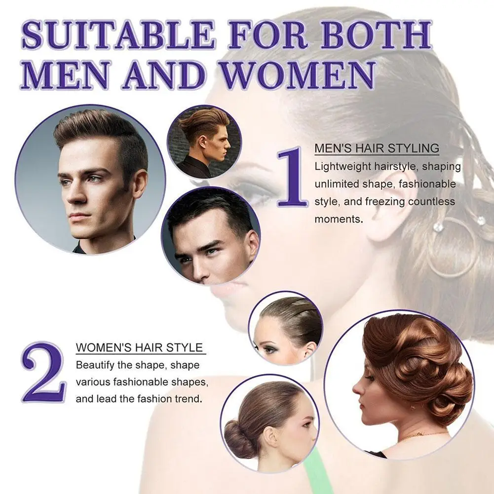 Non-Greasy Broken Hair Artifact Stick Anti-frizz Broken Hair Finishing Cream Style For Men Women Hair Styling Hair Wax Stick