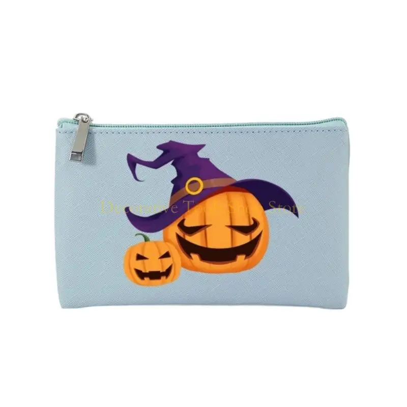 حقيبة مكياج QX2E أنيقة من البولي يوريثان لتنظيم مستحضرات التجميل للسفر ومقاومة للماء للاستخدام اليومي والرحلات