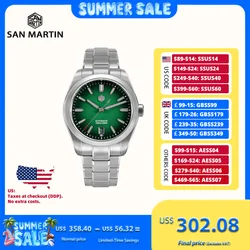 San Martin Original GADA 36/39/42mm JianZhan Dial Men Watch Miyota 9015 Self-Wind BGW-X1 10Bar Sapphire Reloj SN0144GS/X/L-3/4