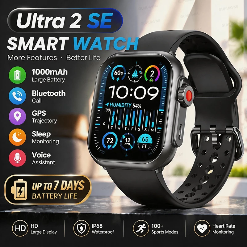 Smartwatch Watches Brands For Women - Watch Ultra 2 SE Men Women