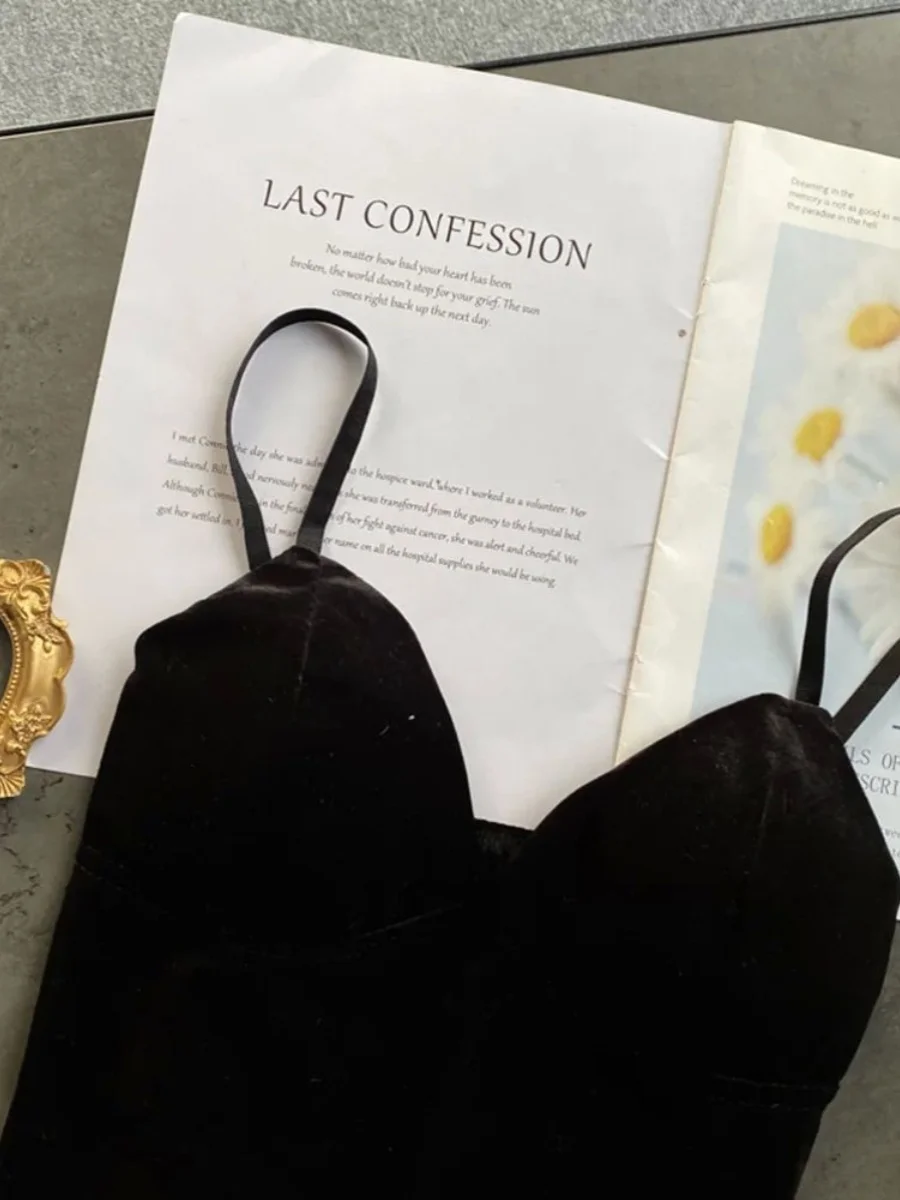 여성용 브이넥 프린트 마이크로 엘라스틱 민소매 조끼 스트리트 스타일 복합 소재 슬림핏 여름 신상 폴리에스터 섬유