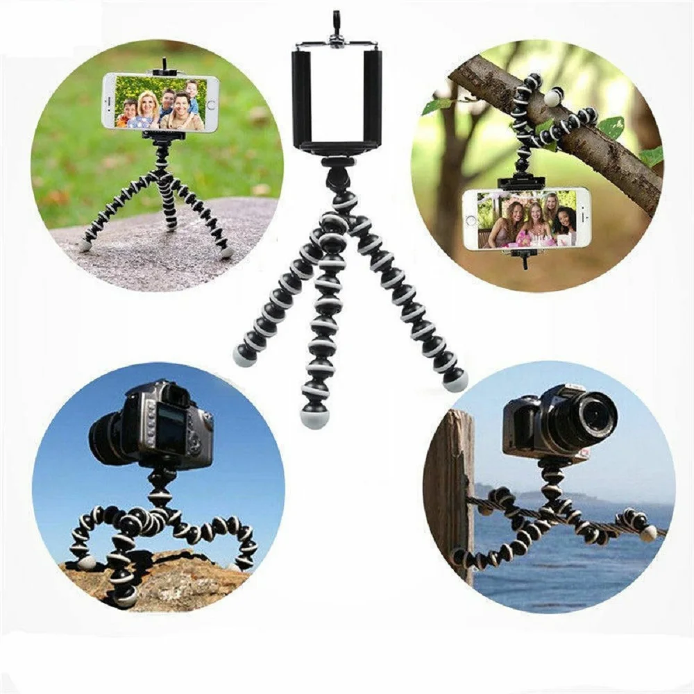 Poulpe – trépied de bureau Flexible, Mini trépied Gorillapod pour téléphone portable, Smartphone, appareil photo Dslr