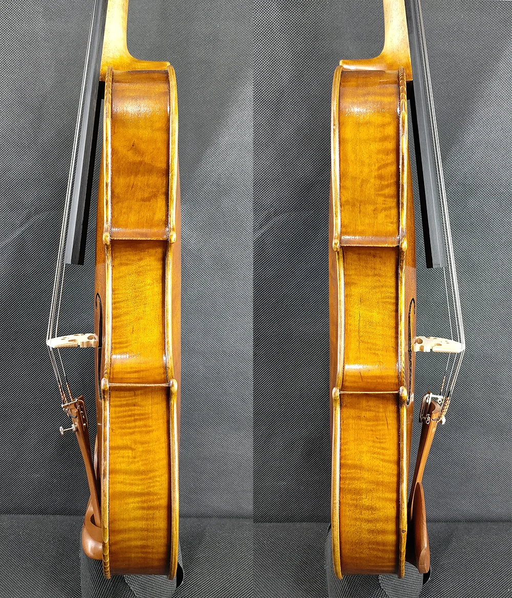 50 Years Old Spruce A Revolutionary 5 strings Violin Viola 4/4 Size #3293 Professional 5 String Violine Hand Made Oil Varnish