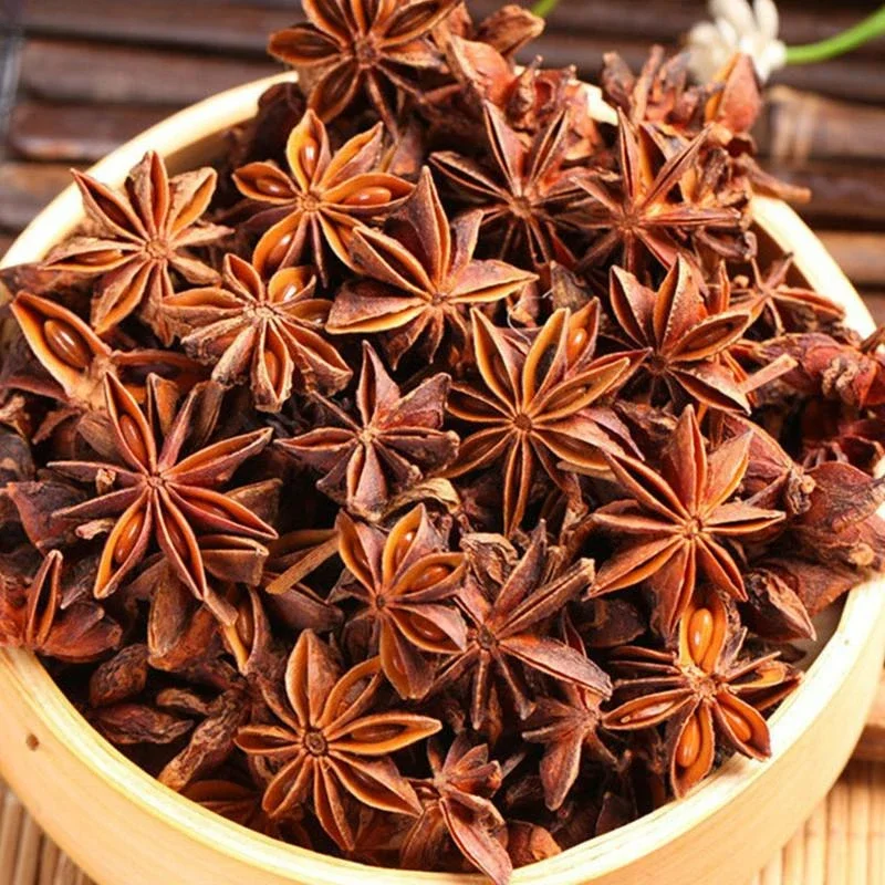 High Quality Natural Dried Star Anise Kitchen Seasoning Incense Supplies Home Wedding Garden Livingroom Decor