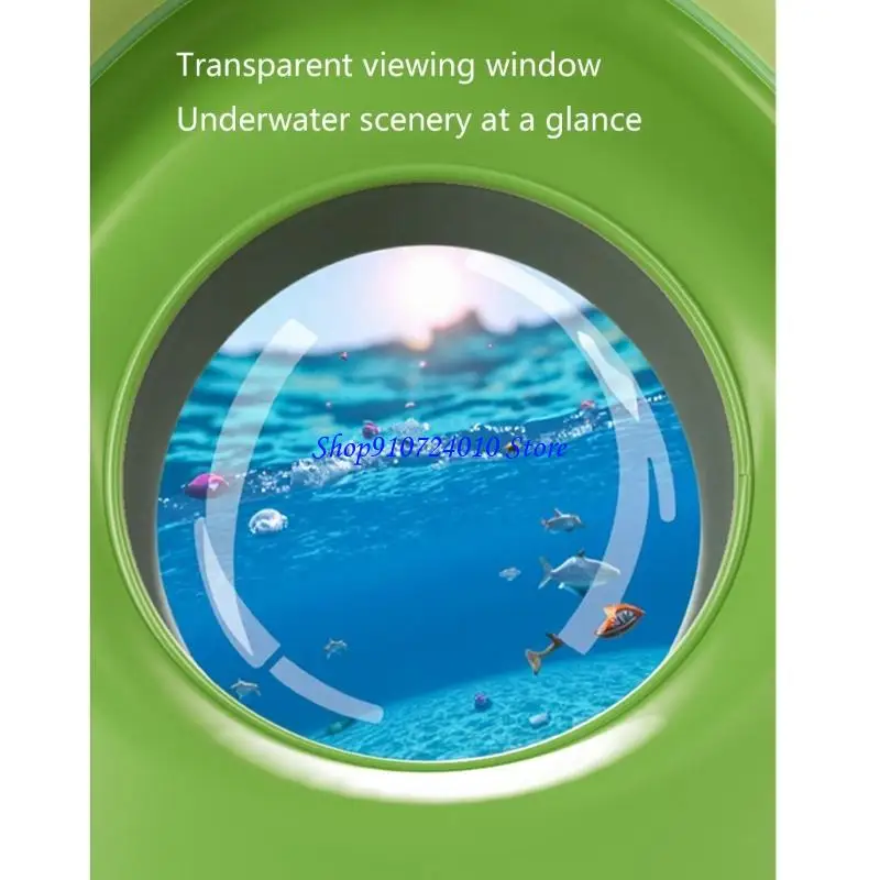 77HD Portable Inflatable Kids Raft Thickened PVC Material Secure Handles Beach Pool Toy