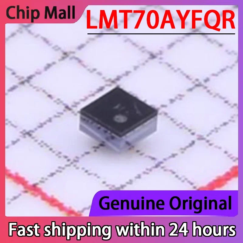 1PCS  imported LMT70AYFQR LMT70A DSBGA-4P analog and digital output IC chip