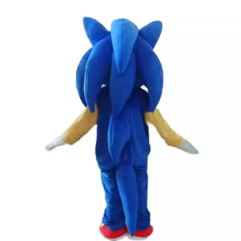 Cartoon mascotte kostuum Hedgehog Sonics Cosplay advertentie Themafeest Ceremonie Dier Carnaval Anime Stage Perform Show Paw Suits