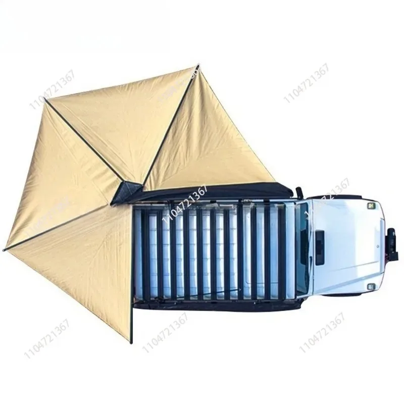 Car side canopy Ultra-wild 180 awning Rain protection Sun protection Side tent Side canopy 270 degrees fan tent 1pcs